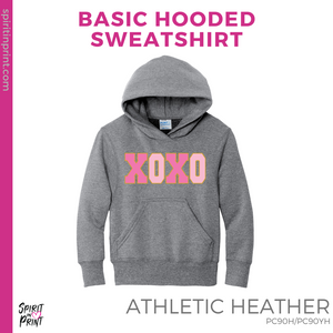 Hoodie - Athletic Grey (XOXO #143689)