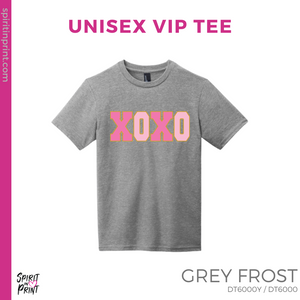 Unisex VIP Tee - Grey Frost (XOXO #143689)